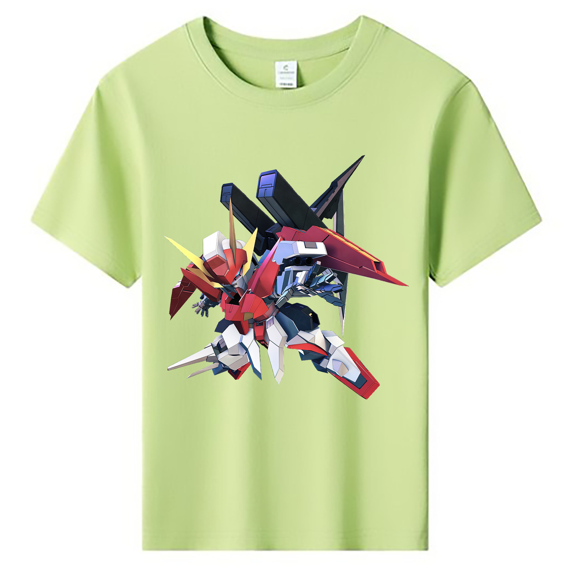 （画像用） 機動戦士ガンダム Mobile Suit Gundam 綿100％キッズTシャツ（フロントプリント）